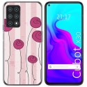 Funda Gel Tpu para Cubot X30 diseño Flores Vintage Dibujos
