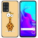 Funda Gel Tpu para Cubot X30 diseño Jirafa Dibujos