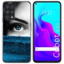 Funda Gel Tpu para Cubot X30 diseño Ojo Dibujos
