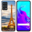 Funda Gel Tpu para Cubot X30 diseño Paris Dibujos