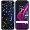 Funda Gel Transparente para TCL 10 SE diseño Araña Dibujos