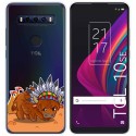 Funda Gel Transparente para TCL 10 SE diseño Bufalo Dibujos