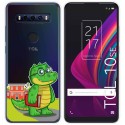 Funda Gel Transparente para TCL 10 SE diseño Coco Dibujos