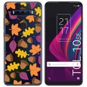 Funda Gel Transparente para TCL 10 SE diseño Otoño Dibujos