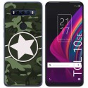 Funda Gel Tpu para TCL 10 SE diseño Camuflaje 01 Dibujos