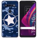 Funda Gel Tpu para TCL 10 SE diseño Camuflaje 03 Dibujos