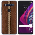 Funda Gel Tpu para TCL 10 SE diseño Cuero 01 Dibujos
