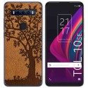 Funda Gel Tpu para TCL 10 SE diseño Cuero 03 Dibujos