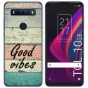 Funda Gel Tpu para TCL 10 SE diseño Madera 01 Dibujos