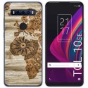 Funda Gel Tpu para TCL 10 SE diseño Madera 07 Dibujos