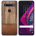 Funda Gel Tpu para TCL 10 SE diseño Madera 09 Dibujos