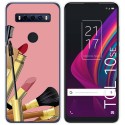 Funda Gel Tpu para TCL 10 SE diseño Brochas Dibujos