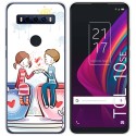 Funda Gel Tpu para TCL 10 SE diseño Café Dibujos