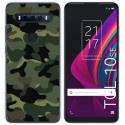 Funda Gel Tpu para TCL 10 SE diseño Camuflaje Dibujos