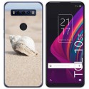 Funda Gel Tpu para TCL 10 SE diseño Concha Dibujos