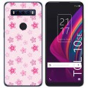 Funda Gel Tpu para TCL 10 SE diseño Flores Dibujos