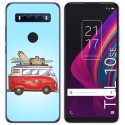 Funda Gel Tpu para TCL 10 SE diseño Furgoneta Dibujos