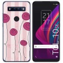 Funda Gel Tpu para TCL 10 SE diseño Flores Vintage Dibujos