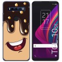 Funda Gel Tpu para TCL 10 SE diseño Helado Chocolate Dibujos