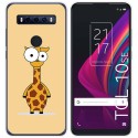 Funda Gel Tpu para TCL 10 SE diseño Jirafa Dibujos