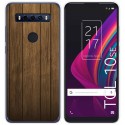 Funda Gel Tpu para TCL 10 SE diseño Madera Dibujos