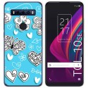Funda Gel Tpu para TCL 10 SE diseño Mariposas Dibujos