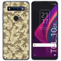 Funda Gel Tpu para TCL 10 SE diseño Sand Camuflaje Dibujos