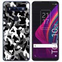 Funda Gel Tpu para TCL 10 SE diseño Snow Camuflaje Dibujos