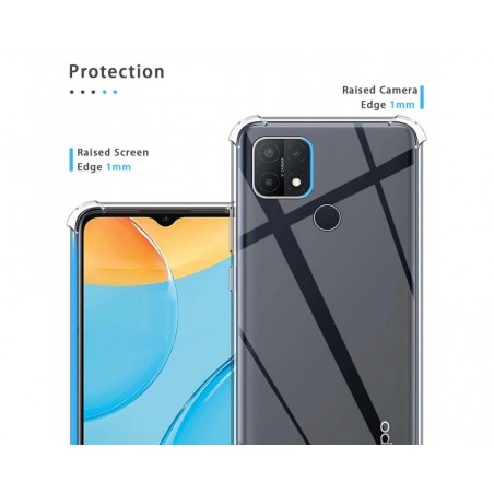 Funda Gel Tpu Anti-Shock Transparente para Oppo A15