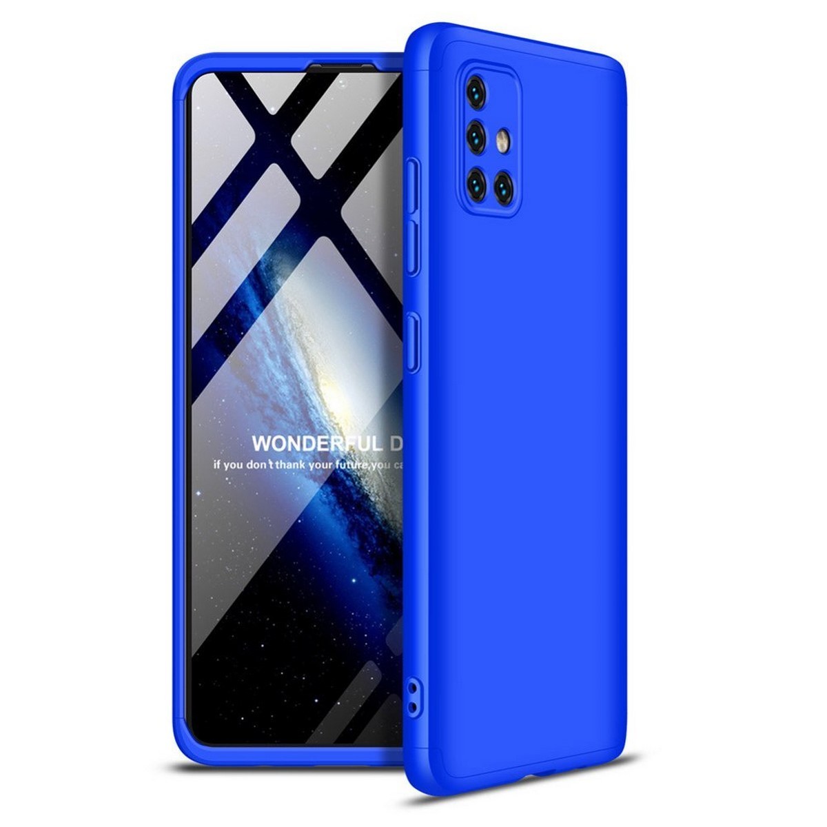 Funda Carcasa GKK 360 para Samsung Galaxy M31s color Azul