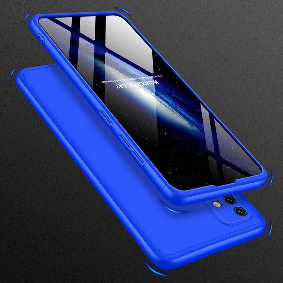 Funda Carcasa GKK 360 para Samsung Galaxy M31s color Azul