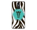 Funda Gel Tpu para Ulefone Metal Diseño Cebra Dibujos