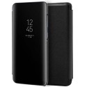 Funda Flip Cover Clear View para Samsung Galaxy A42 5G color Negra