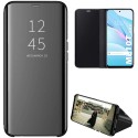 Funda Flip Cover Clear View para Xiaomi Mi 10T Lite color Negra