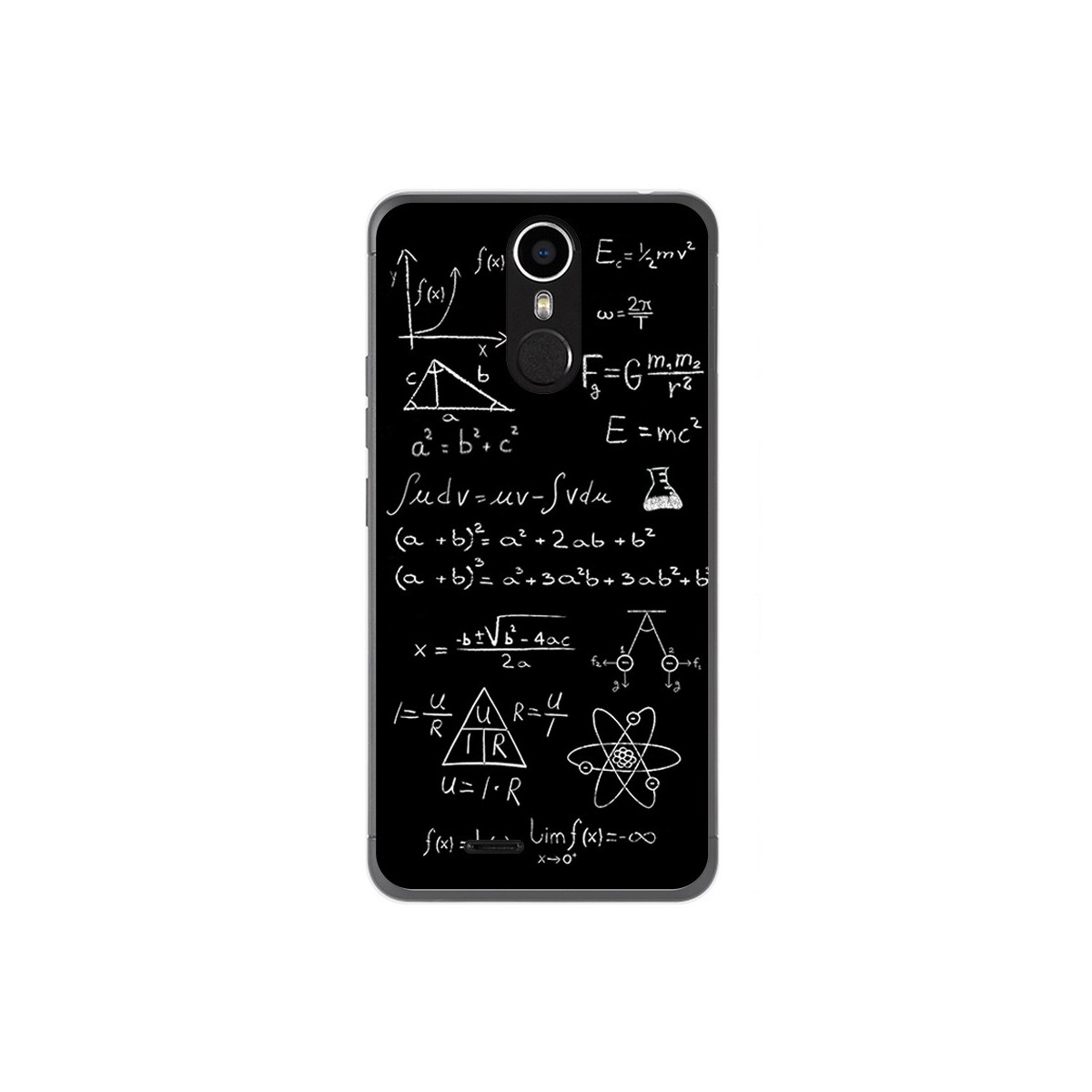 Funda Gel Tpu para Ulefone Metal Diseño Formulas Dibujos