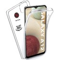 Funda Completa Transparente Pc + Tpu Full Body 360 para Samsung Galaxy A12 / M12