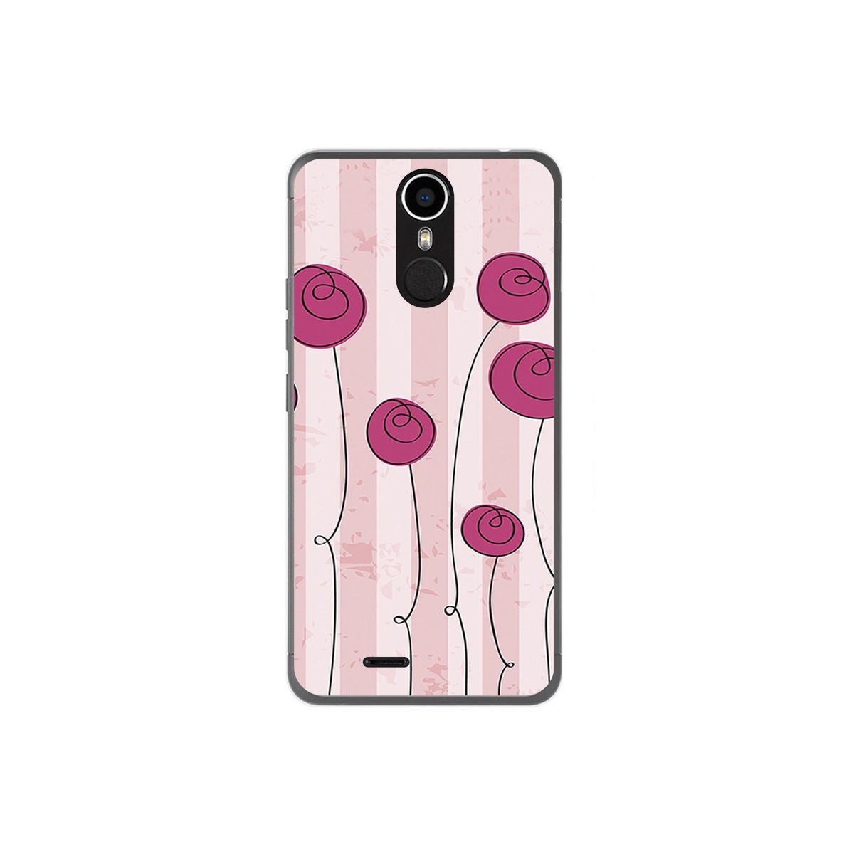 Funda Gel Tpu para Ulefone Metal Diseño Flores Vintage Dibujos