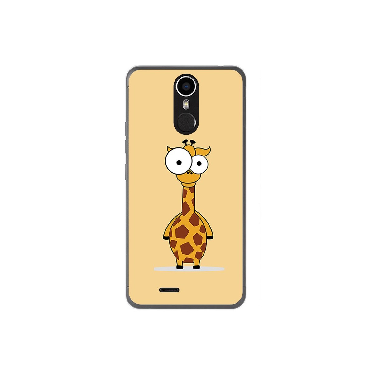 Funda Gel Tpu para Ulefone Metal Diseño Jirafa Dibujos