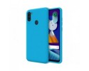 Funda Silicona Líquida Ultra Suave para Samsung Galaxy A11 / M11 color Azul