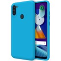 Funda Silicona Líquida Ultra Suave para Samsung Galaxy A11 / M11 color Azul