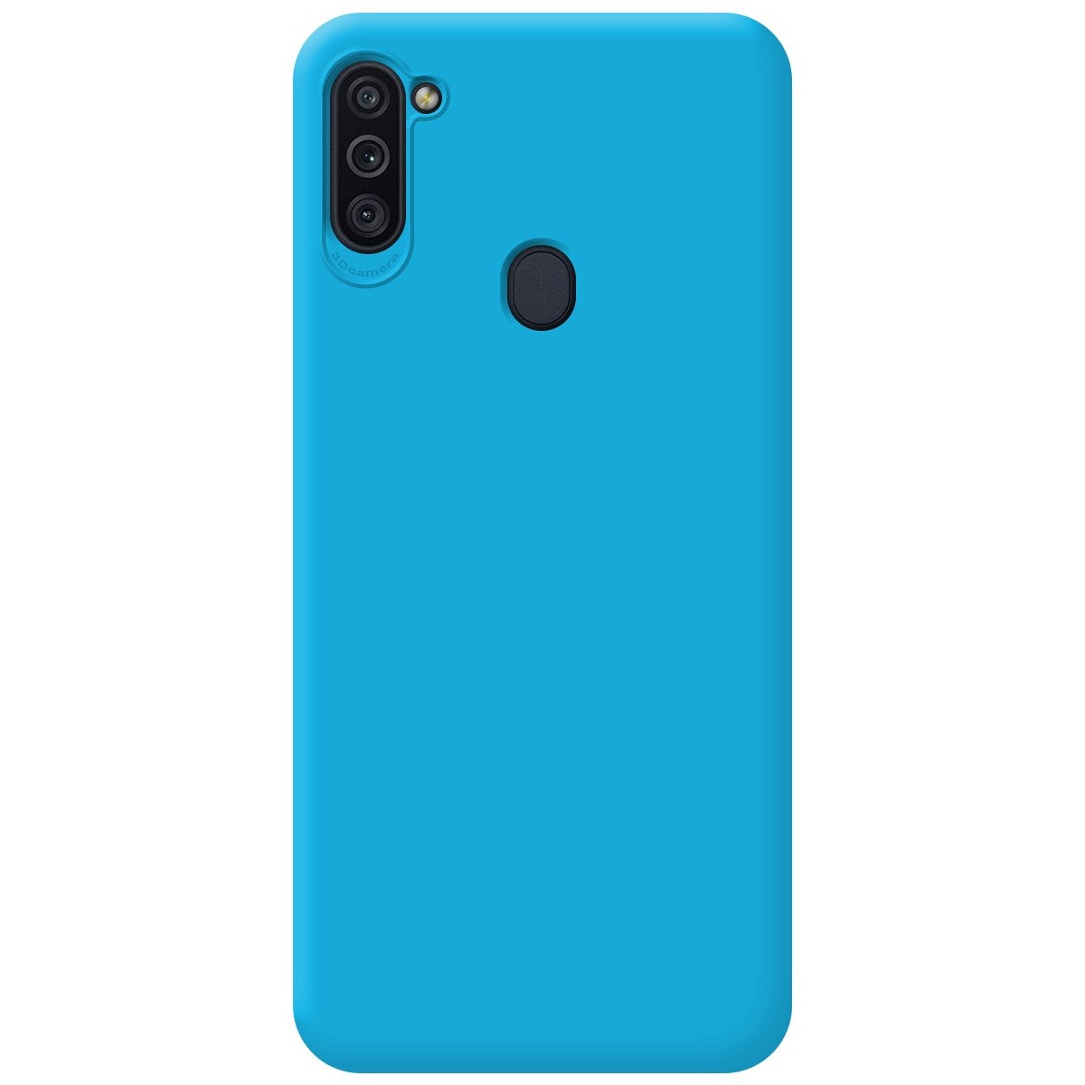 Funda Silicona Líquida Ultra Suave para Samsung Galaxy A11 / M11 color Azul