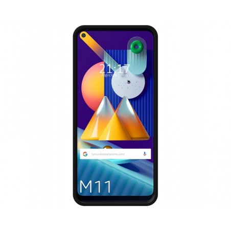 Funda Silicona Líquida Ultra Suave para Samsung Galaxy A11 / M11 color Negra