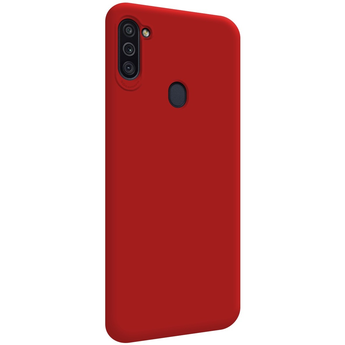 Funda Silicona Líquida Ultra Suave para Samsung Galaxy A11 / M11 color Roja