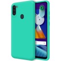 Funda Silicona Líquida Ultra Suave para Samsung Galaxy A11 / M11 color Verde
