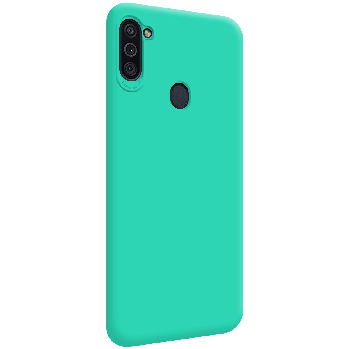 Funda Silicona Líquida Ultra Suave para Samsung Galaxy A11 / M11 color Verde