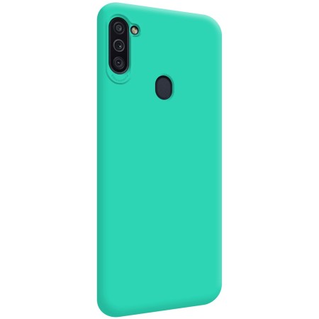 Funda Silicona Líquida Ultra Suave para Samsung Galaxy A11 / M11 color Verde