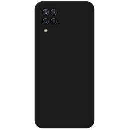 Funda Silicona Líquida Ultra Suave para Samsung Galaxy A12 / M12 color Negra 2