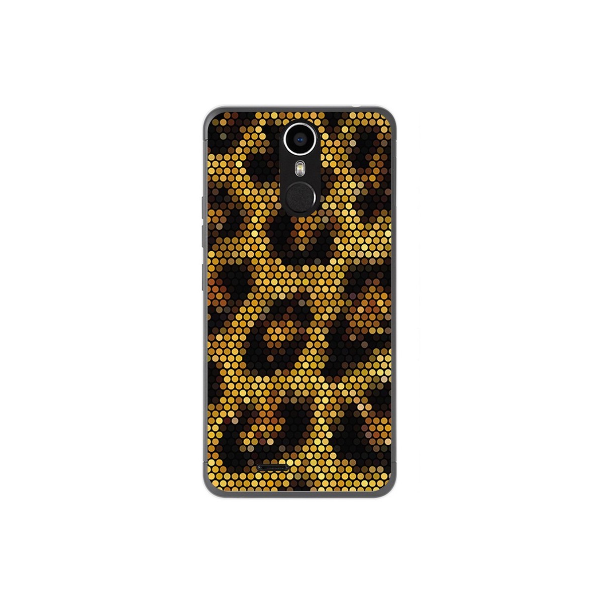 Funda Gel Tpu para Ulefone Metal Diseño Leopardo Dibujos