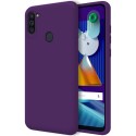 Funda Silicona Líquida Ultra Suave para Samsung Galaxy A11 / M11 color Morada
