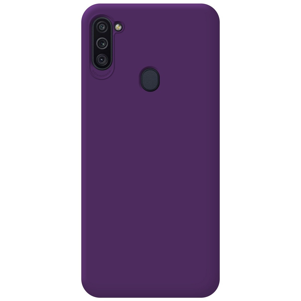 Funda Silicona Líquida Ultra Suave para Samsung Galaxy A11 / M11 color Morada